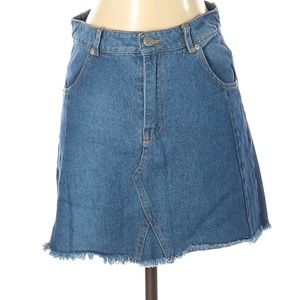 Altar’d State Jean Skirt